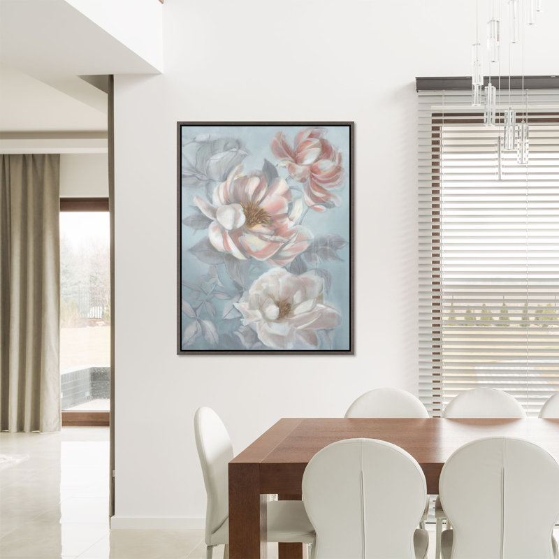 Blushing Peonies Painting by Jacob Lincoln, Image Brush Gel