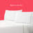 kate spade new york Dot Queen Sheet Set, 300 Thread Count and 100% Cotton, All Season 4 Piece Bedding Set, White and Pink-110369320-110369322