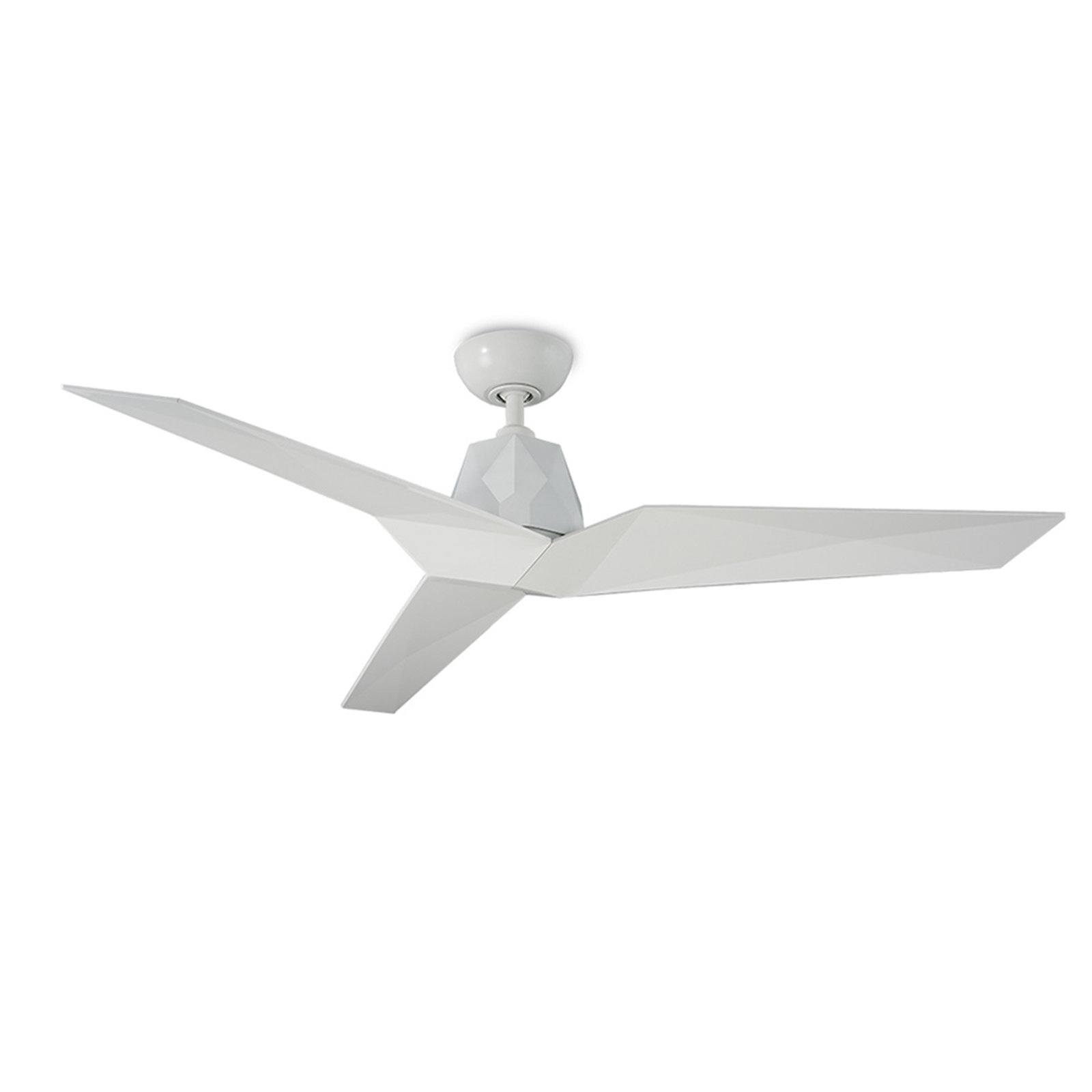 Vortex 60" Smart Ceiling Fan, Gloss White