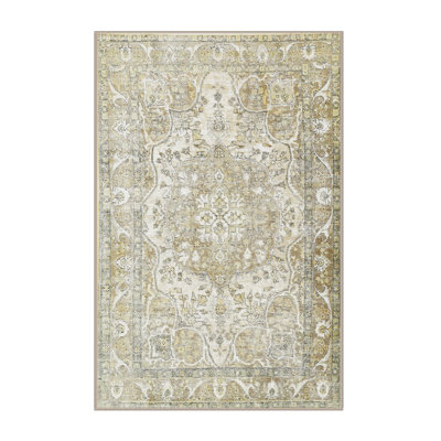 Tapis oriental vert clair Fay