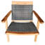 Cabrillo Outdoor Teak Lounge Chair