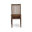 3 Piece Dining Table Set Contains a Rectangle Dining Room Table with Butterfly Leaf and 2 Linen Fabric Chairs, Mahogany-1266579355-1266579352-1266579350