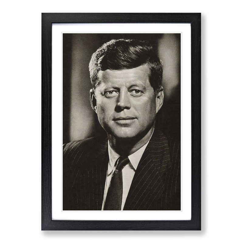 Single Picture Frame Print, Black