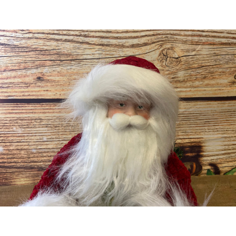 Père Noël sur chariot tricycle