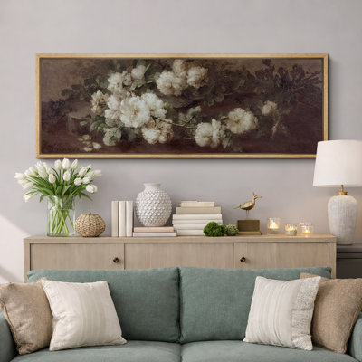 "Flower Blossom", classique, romantique, rétro, floral, rustique, décor, très grandes photos murales encadrées