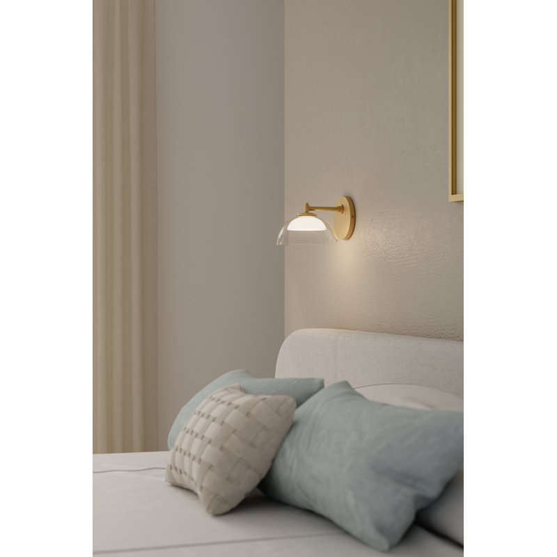 Halwynd 5.75" High LED Bath Sconce