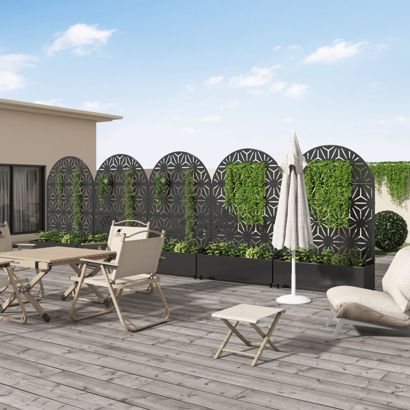 Lit de jardin surélevé Arch, H 72 po x l 47 po x P 16 po