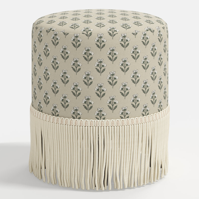 Ann Upholstered Ottoman, Francie Sage