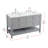 54 inch Double Bathroom Vanity-664649278
