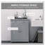 Armoire de rangement autoportante avec tiroirs