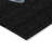 Machine Washable Indoor/Outdoor Christmas Snowman Xhevrie Black Rug-2098151923