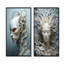 Mythique créature extraterrestre, ensemble de 2 impressions sur toile Aliens-1901490376-1901490381