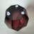 Ava Art Deco Cut Glass Table Vase with Faceted Geometric Design, 9-Inch Decorative Accent Vase, Plum-480352779-480352776