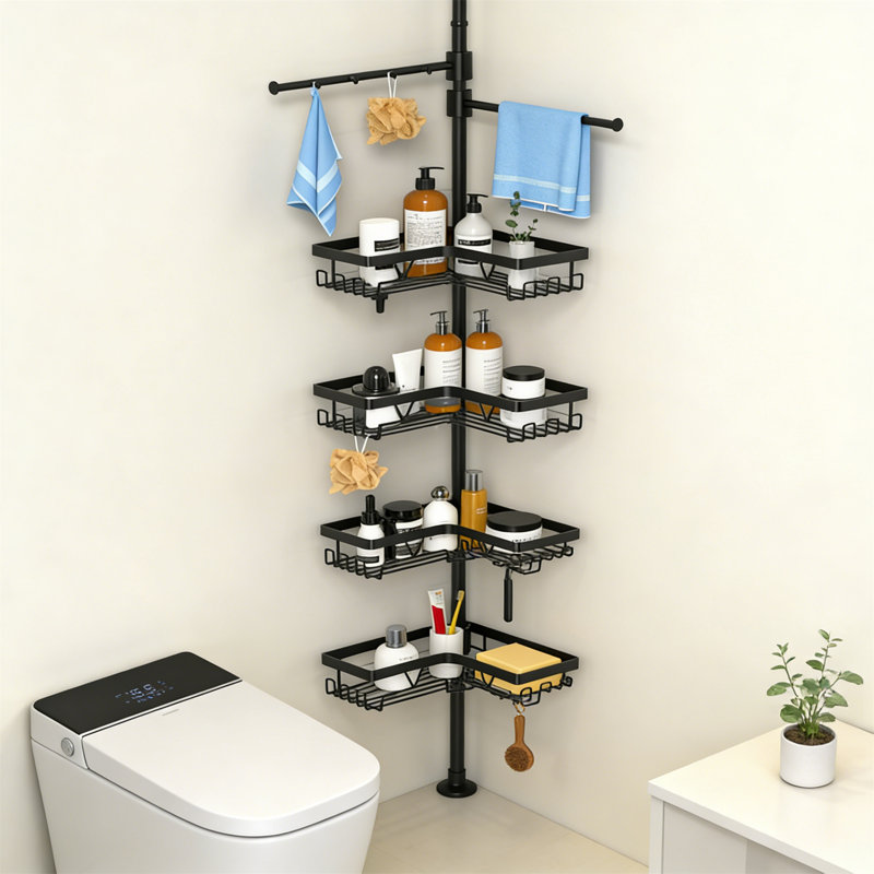 Metal Bathroom Shelves