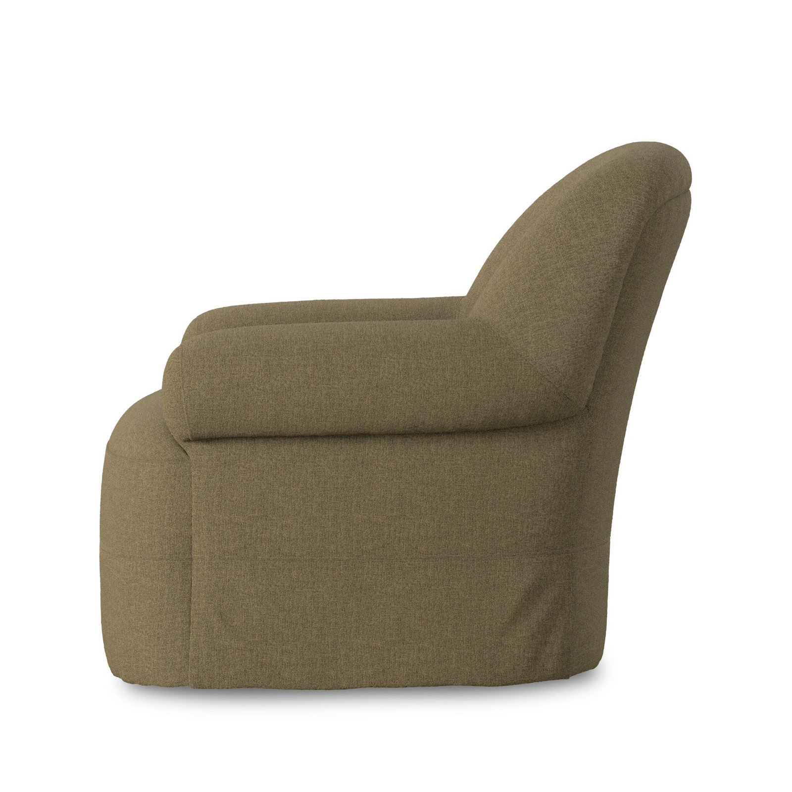 Arden Swivel Chair, Broadway Olive