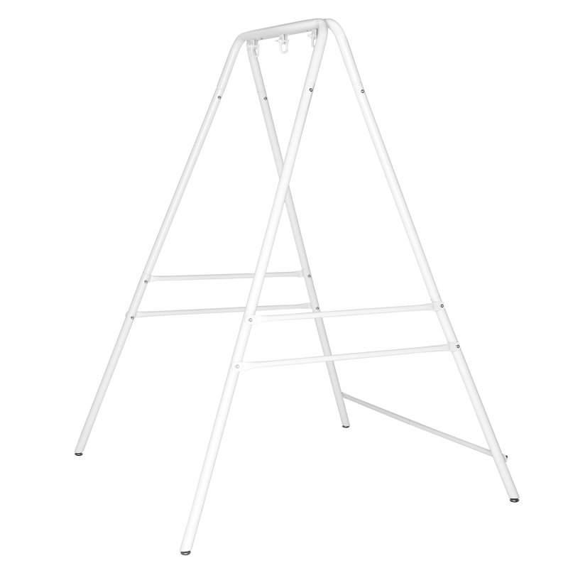 Support pour hamac en acier thermolaqué Laimis, Blanc