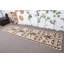 Tapis neutre, tapis turc, tapis marocains beiges, tapis rétro, tapis de couloir 2,7 x 10,7 pi, tapis froids