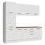  Armoire de rangement pour garage L 94 po avec 9 portes à compartiments multiples et 3 tiroirs avec rangement modulaire