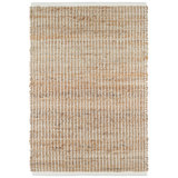 Gridwork Ivory Handwoven Jute Rug