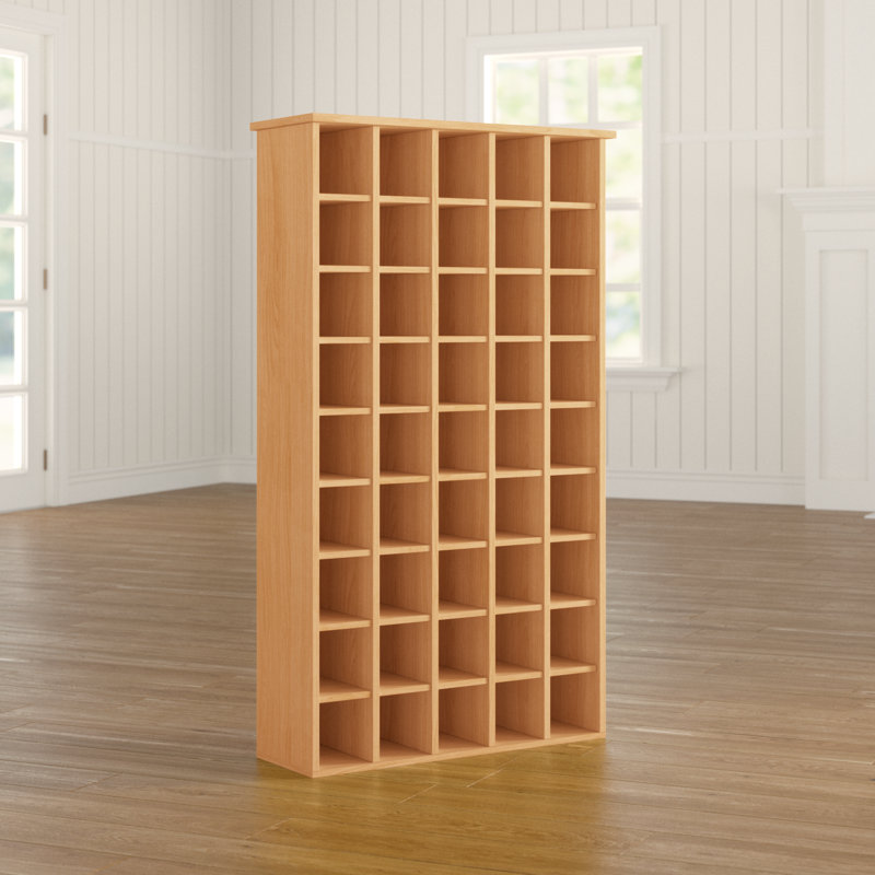 130.5cm H Media Shelves, Beech