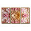 Ensemble de reproduction d'art mural Golden Golden Lotus Essence - Boho Mandala-108309839-108309847