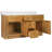 Brookings 61 Inch Bathroom Vanity with Cultured Marble Top, Assembled, Sherwin Williams White – Design House, 215236-97877882