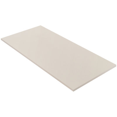Kaboon Universal Tabletop, Solid One-Piece Melamine Table Top, Home and Office Countertop