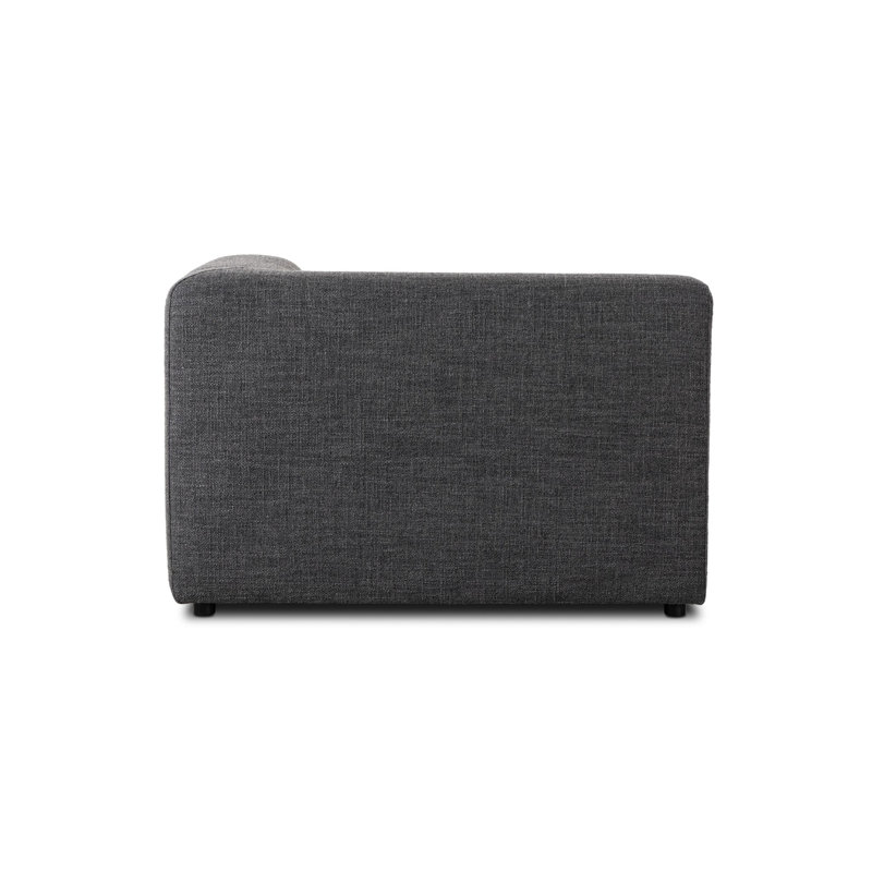Lawndale RAF Chaise PC-Saxon Charcoal