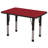 Laminate Adjustable Rectangle Activity Table-92311491-92311498