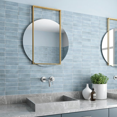 Carreau de mur et de plancher en porcelaine zellige 2 po x 6 po Coco Living (mat)