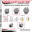 MRI Safe Casters