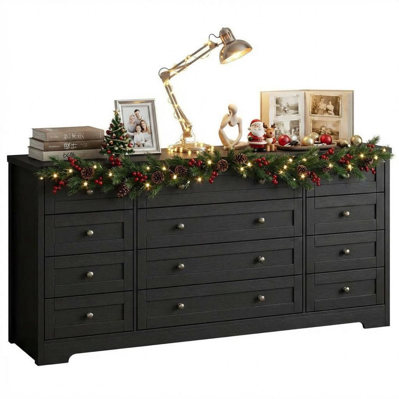 159.8 cm W Chest of 12 Drawers