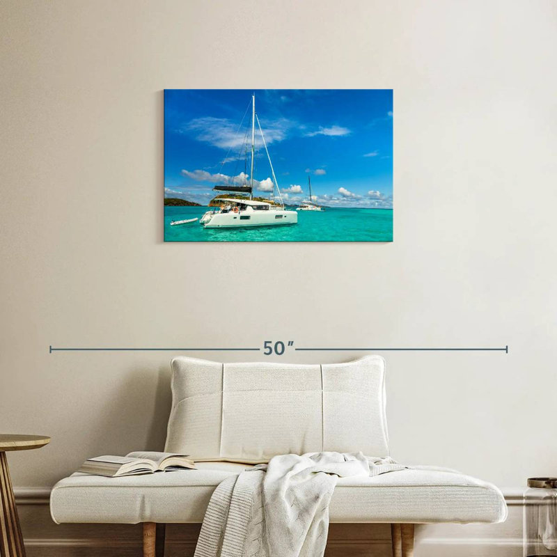 Mehar Catamarans dans les Caraïbes, H 20 po x l 30 po