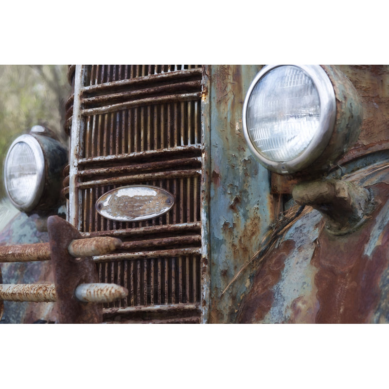 Blue And Rust by Danny Head - Wrapped Canvas Print, 30cm H x 46cm W
