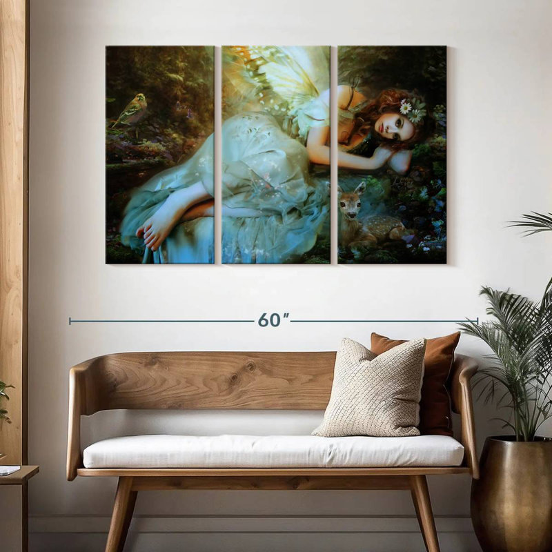 Kelan Spring Fairy, 32" H x 50" W