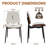 Mid-Century Modern Upholstered Dining Chair With Metal Legs-1693875183-1704975629