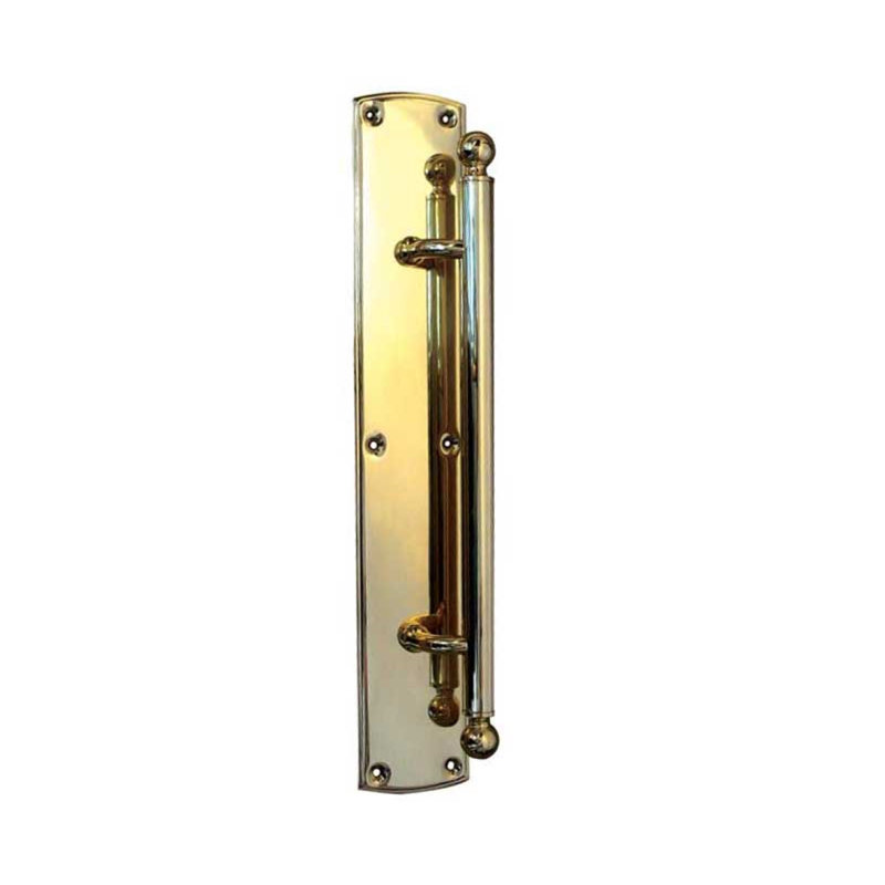 BLENHEIM HANDLE ON PLATE PB