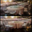 4 pièces, chaise d'appoint empilable à dossier à lattes, transparent