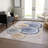 Deschamps Washable Abstract Indoor / Outdoor Rug-1105292491