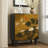 16 Pair Solid Wood Shoe Storage Cabinet