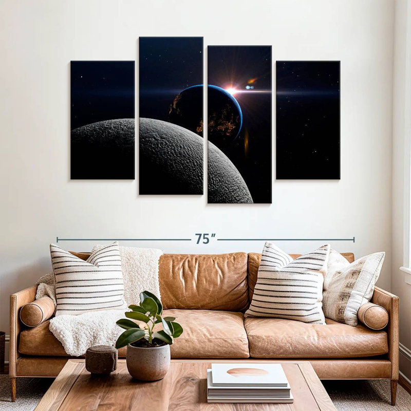 Oberle Lunar Eclipse, 42" H x 68" W