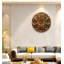 Vintage Hollow Carved Teak Wood Wall Hanging-1087709563