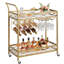 Aareon Metal Bar Cart