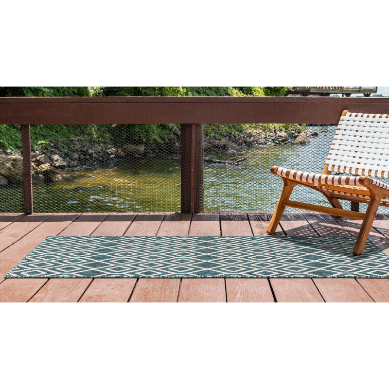 Turks and Caicos Indoor/Outdoor Rug, Runner 2' x 6'1"