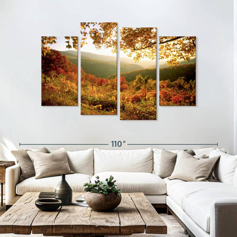 Alvord, automne à Shenandoah, H 54 po x l 84 po