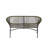 Outdoor Patio Loveseat, Green PE Wicker-314398278