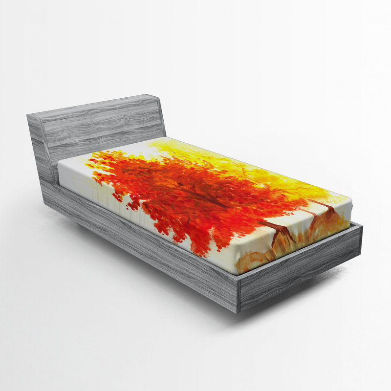 Drap-housse feuilles, Drap-housse de taille simple