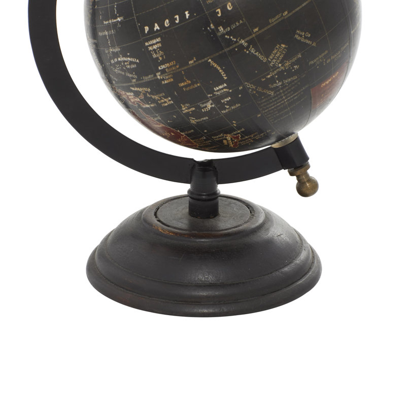 Globe de table, Noir, noir, noir, noir