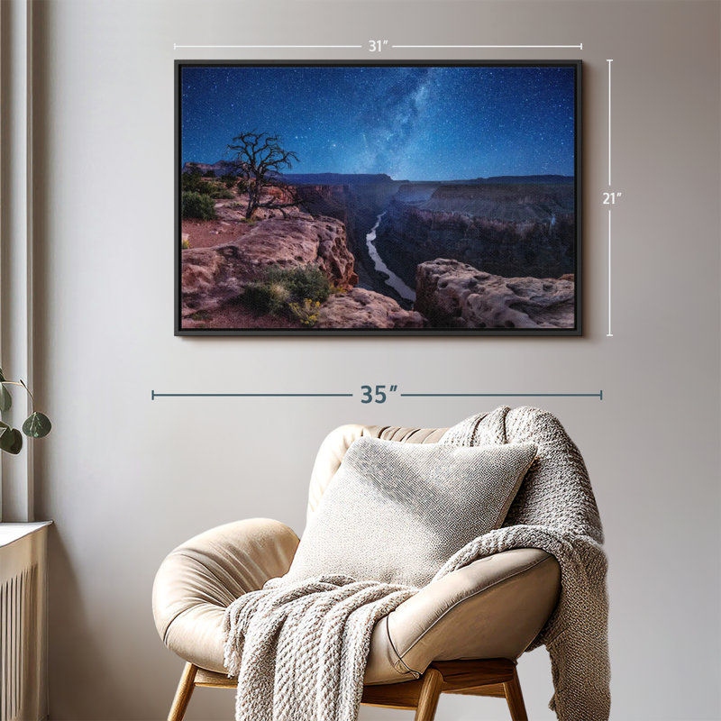 Impression sur toile Grand Canyon, H 21 po x l 31 po
