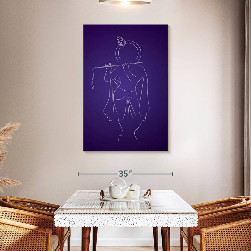Adella Modern Krishna, 24" H x 16" W